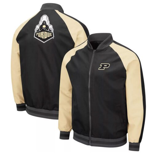Colosseum Black Purdue Boilermakers Jacket - Image 3