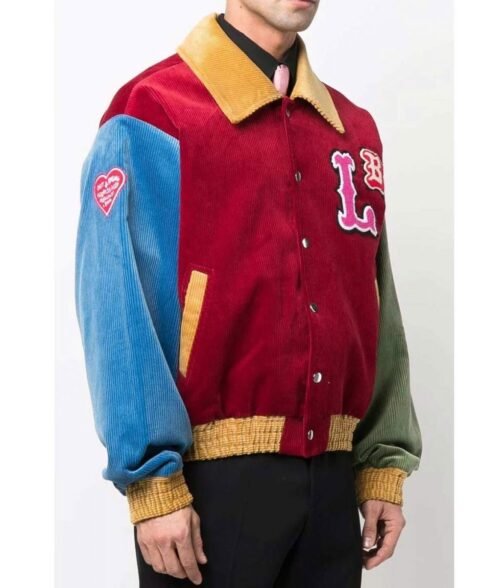 Lover Boy Corduroy Colour Block Jacket - Image 8