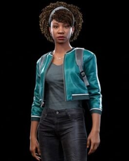 Colton Orr Spider-Man Miles Morales Satin Cropped Jacket