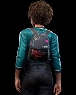 Colton Orr Spider-Man Miles Morales Satin Cropped Jacket