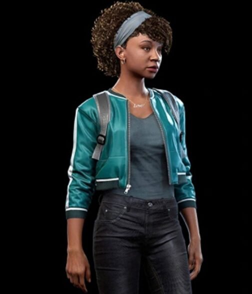 Colton Orr Spider-Man Miles Morales Satin Cropped Jacket - Image 3