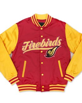 Columbia Firebirds Red and Gold Jacket