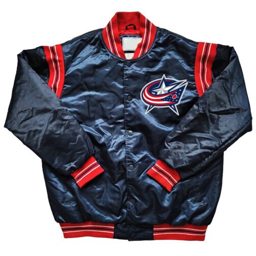 Columbus Blue Jackets The Enforcer Retro Jacket - Image 2
