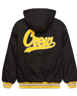 Columbus Crew Black Hooded Jacket