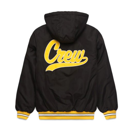 Columbus Crew Black Hooded Jacket - Image 2