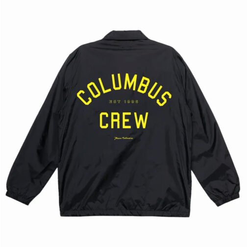 Columbus Crew Coach Black Jacket - Image 2