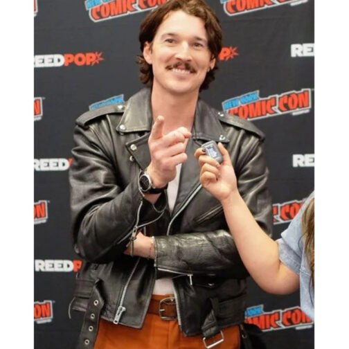 Bryce Mcguire Comic Con NY Leather Jacket - Image 11