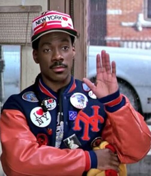 Eddie Murphy Coming 2 America NY Letterman Jacket - Image 8