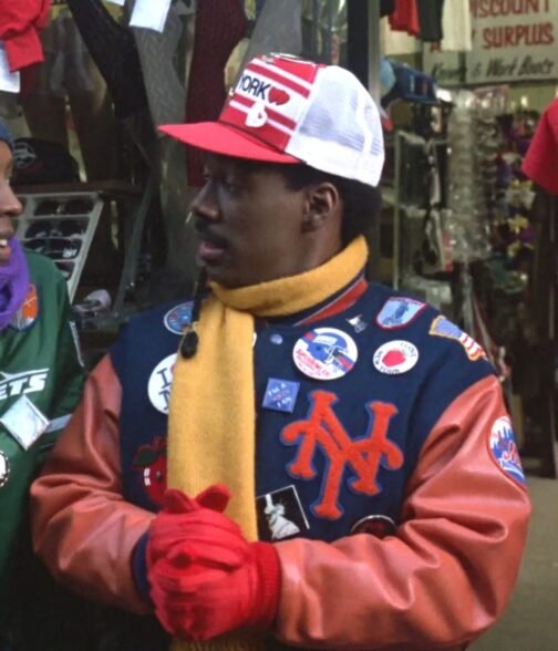 Eddie Murphy Coming 2 America NY Letterman Jacket - Image 9