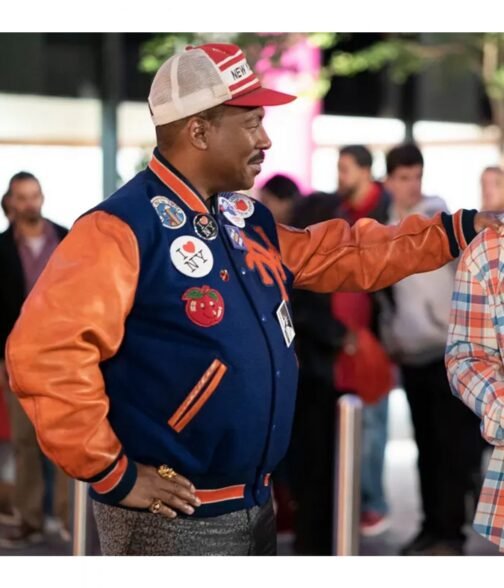 Eddie Murphy Coming 2 America NY Letterman Jacket - Image 10