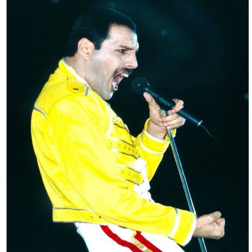 Freddie Mercury Yellow Leather Jacket - Image 11