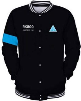 Detroit Become Human RK 800 Varsity Jacket
