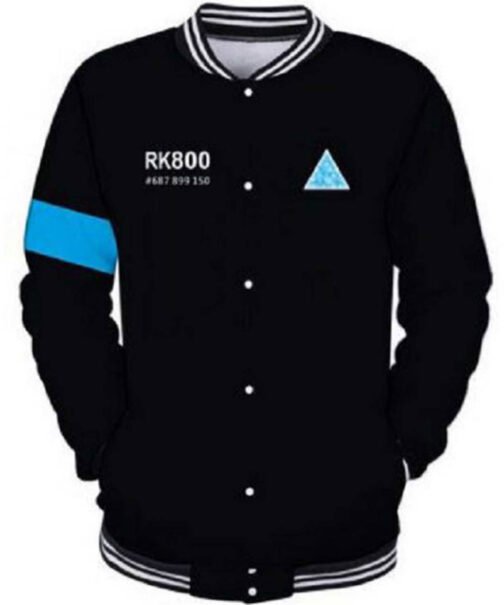 Detroit Become Human RK 800 Varsity Jacket