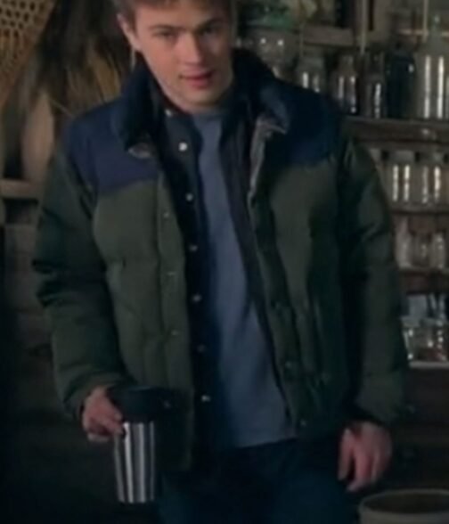 Locke and Key Season 02 Connor Jessup Green Puffer Jacket - Image 6