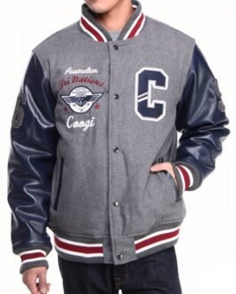 Coogi Tri Nations Australian Letterman Jacket