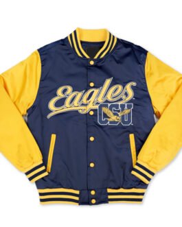 Coppin State Eagles Navy and Gold Jacket