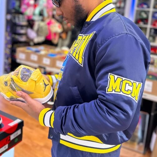 Men’s Coppin State University Satin Jacket - Image 2