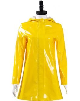 Coraline Jones Yellow Coat with Hood