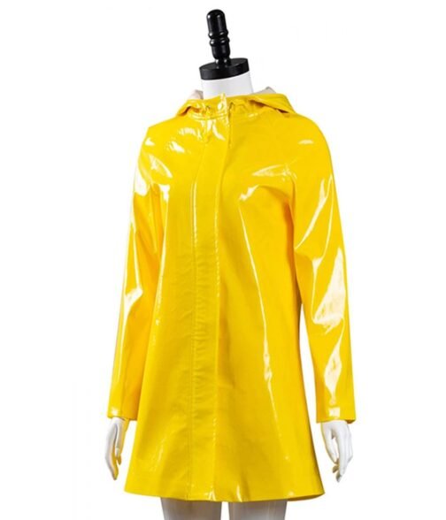 Coraline Jones Yellow Coat with Hood - Image 4