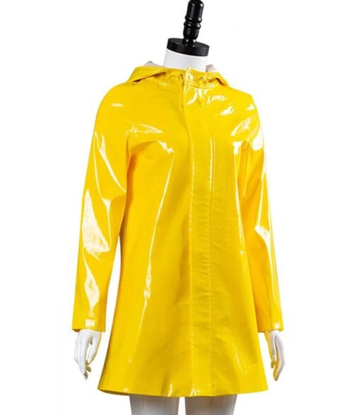 Coraline Jones Yellow Coat with Hood - Image 3