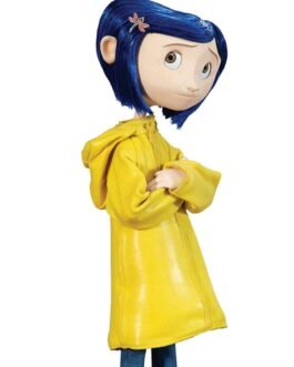 Coraline Jones Yellow Coat with Hood