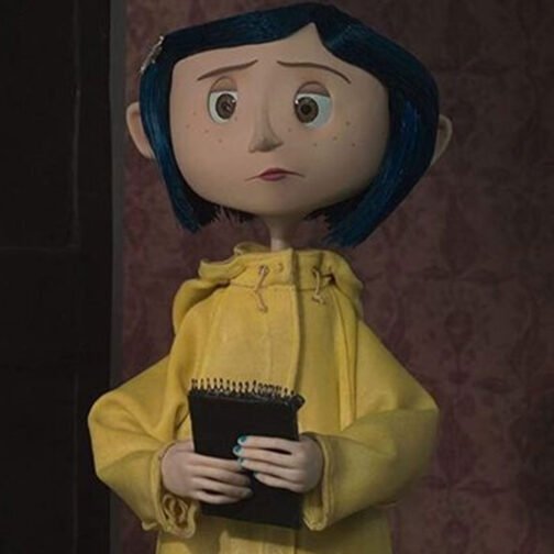 Coraline Jones Yellow Coat with Hood - Image 8