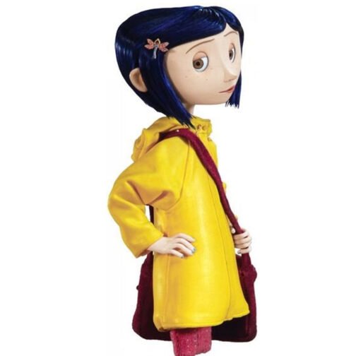 Coraline Jones Yellow Coat with Hood - Image 9