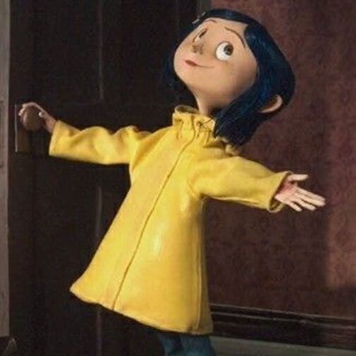 Coraline Jones Yellow Coat with Hood - Image 6