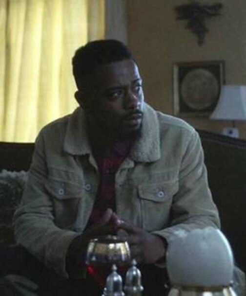 Lakeith Stanfield Atlanta Jacket with Fur Collar - Image 6
