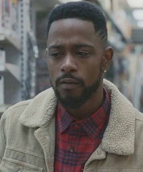 Lakeith Stanfield Atlanta Jacket with Fur Collar - Image 7