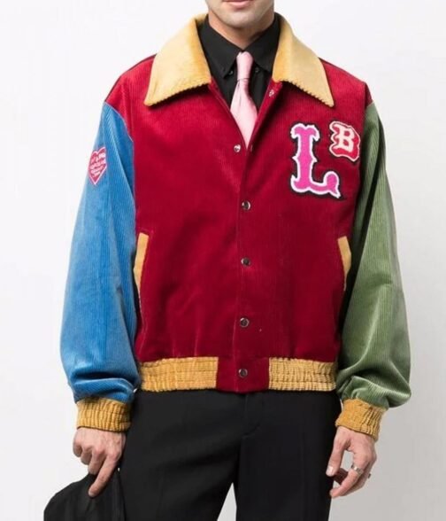 Lover Boy Corduroy Colour Block Jacket - Image 4