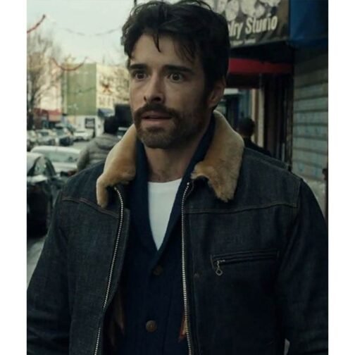 The Equalizer Corey Cott Denim Jacket - Image 5