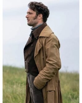 Cosmo Jarvis Persuasion Brown Cotton Coat