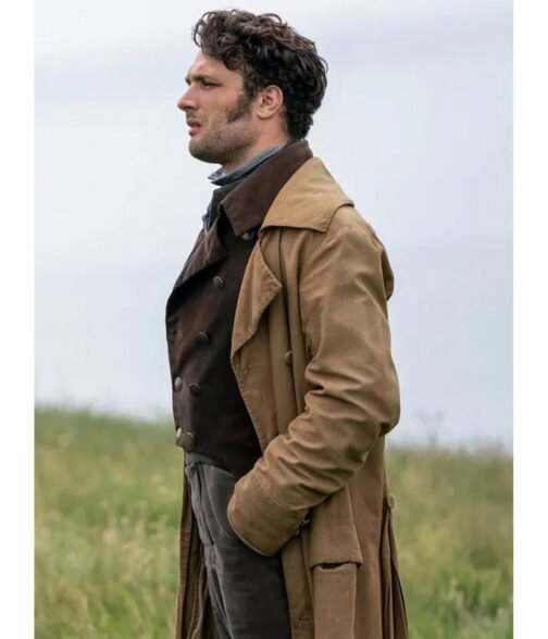 Cosmo Jarvis Persuasion Brown Cotton Coat - Image 2