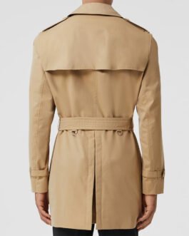 Cotton Mid-Length Trench Coat
