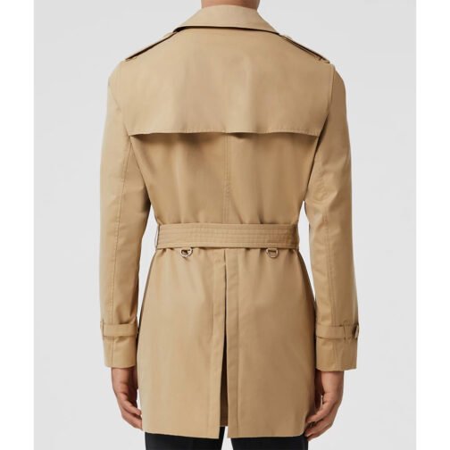 Cotton Mid-Length Trench Coat - Image 2