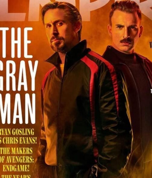 Ryan Gosling The Gray Man Black Jacket - Image 14