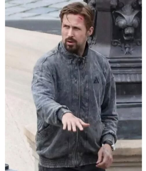 Ryan Gosling The Gray Man Grey Jacket