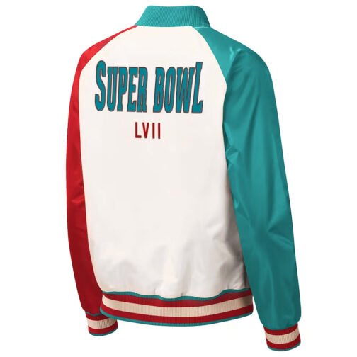 Cream Super Bowl LVII Pass Rush Jacket - Image 2