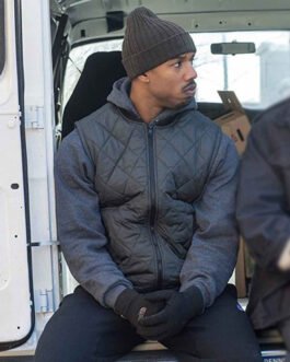 Michael B Jordan Creed Grey Vest