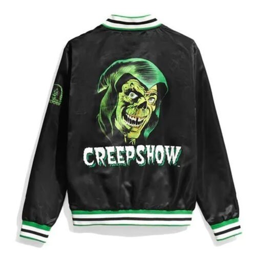 Creepshow Halloween Retro Satin Jacket - Image 2