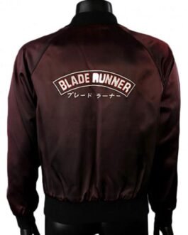 Blade Runner Crew 1982 Bomber Maroon Jacket