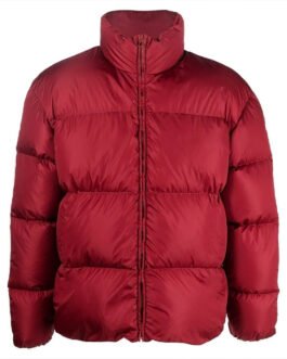 Christmas with You Deja Monique Cruz Puffer Red Jacket