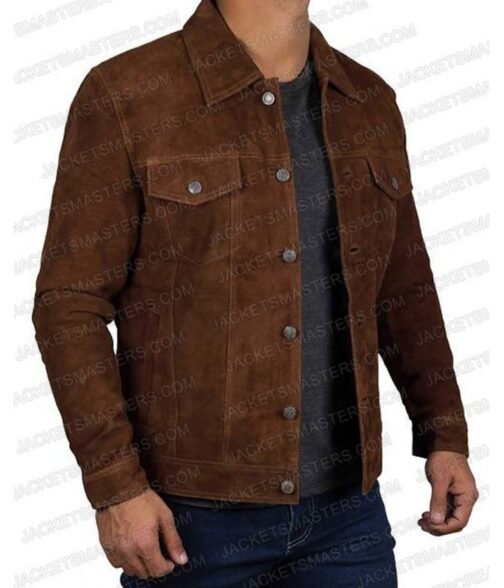 Cry Macho Clint Eastwood Suede Jacket - Image 4