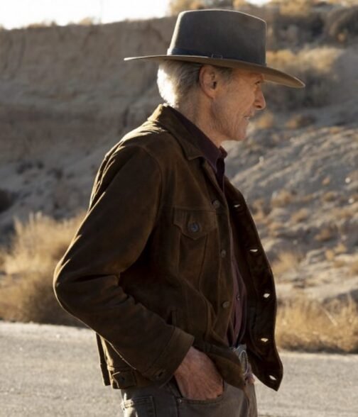 Cry Macho Clint Eastwood Suede Jacket - Image 6