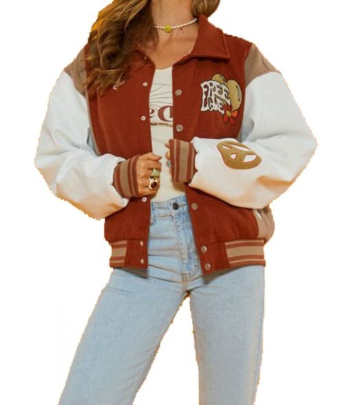 The Free Love Letterman Jacket - Image 3