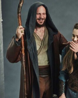 Cursed Gustaf Skarsgard Trench Coat