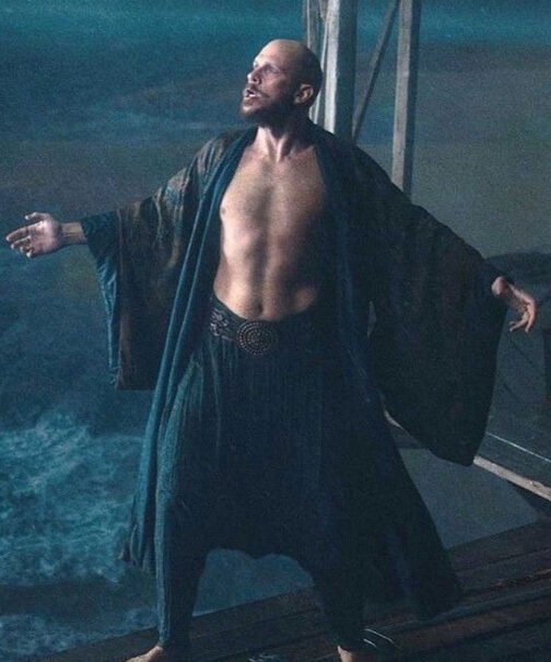 Cursed Gustaf Skarsgard Trench Coat - Image 8