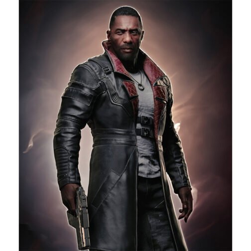 Idris Elba Cyberpunk 2077 Phantom Liberty Coat - Image 2