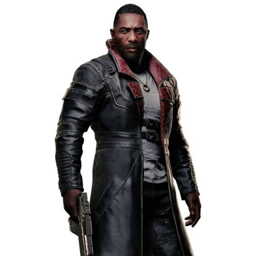 Idris Elba Cyberpunk 2077 Phantom Liberty Coat - Image 9